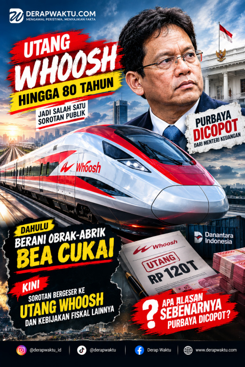 Purbaya Dicopot, Pernyataan soal Pajak-Bea Cukai dan Utang Whoosh Kembali Dipertanyakan