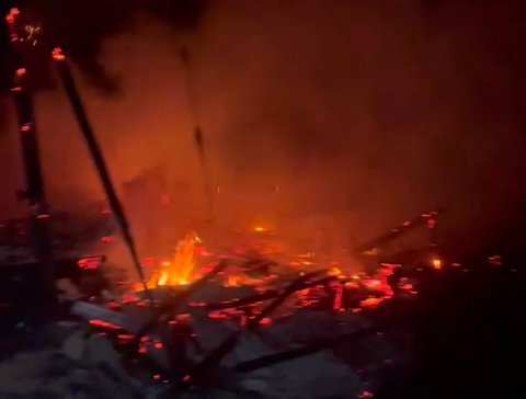 Rumah Lansia Ludes Terbakar Saat Mengikuti Majelisan, Seluruh Harta Benda Tak Tersisa