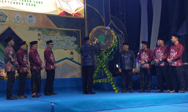 MTQ ke-48 Tanah Laut Dibuka, Kalangan Pedagang Ikut Rasakan Berkah
