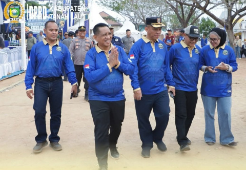 Dukung Kegiatan Pemuda, Wakil Rakyat Tala Hadiri KKBW XXXVII di Pantai Takisung