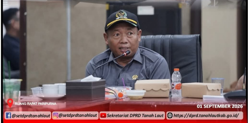 H Agus Prasetya Dorong Penguatan Kinerja Sekretariat DPRD Tala dalam Rapat Kerja Internal