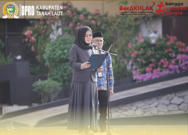 Hj Endang Isnawangsih Wakili DPRD Tala pada Upacara Hari Kesaktian Pancasila 2026