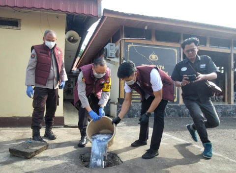 22 Pengedar Narkoba Kembali Dibekuk Polres Tala, Ratusan Gram Sabu Langsung Dimusnahkan