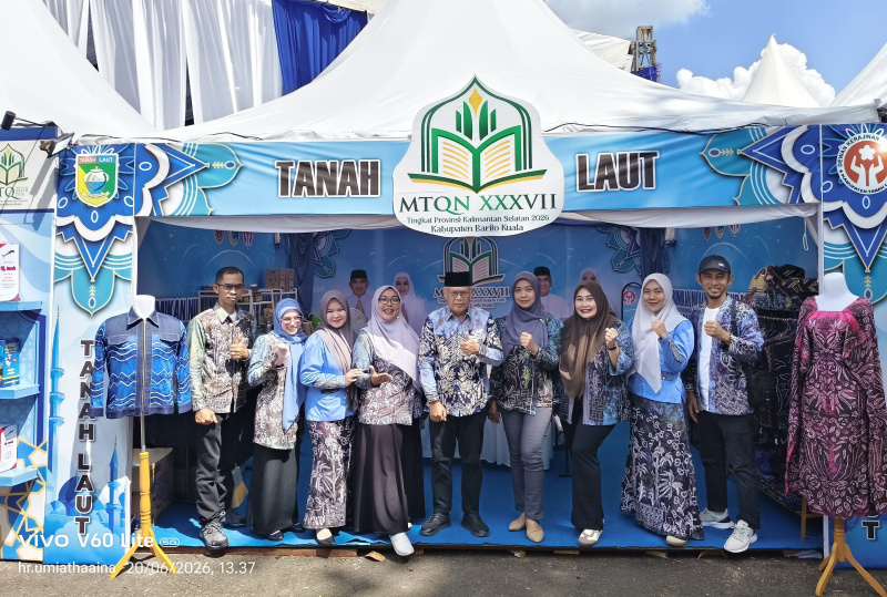 Promosi UMKM Tala Menggema di MTQN Kalsel, Stand Bumi Tuntung Pandang Ramai Pengunjung