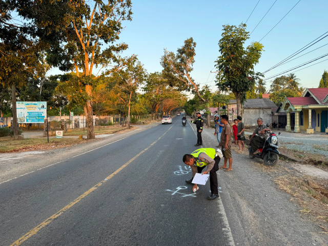 Kurang dari 24 Jam, Pelaku Tabrak Lari yang Tewaskan Pengendara Mio di Tambang Ulang Dibekuk Polisi
