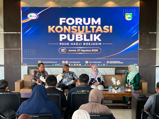 Bukan Sekadar Forum Konsultasi Publik, Wabup H Uli Tekankan Penguatan Pengawasan