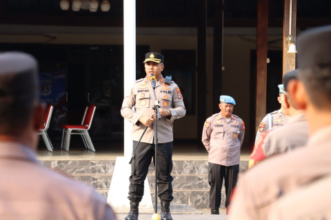 Kapolres Tala AKBP Ricky  Ingatkan Personel: Jangan Terjebak Narkoba, Pinjol dan Judol