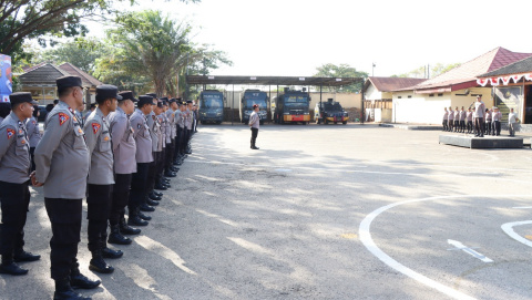 Pamatwil Polres Tala Perkuat Alarm Karhutla, Patroli dan Sinergi Diminta Ditingkatkan