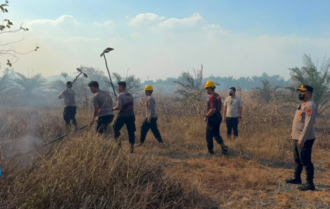 Warga Apresiasi Langkah Polisi, Berharap Kabut Asap Tak Lagi Mengganggu, Polres Tala Perkuat Pencegahan Karhutla