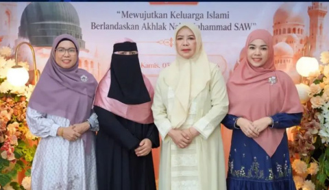 Dihadiri Hj Wiwi Zazuli, DWP Tanah Laut Titipkan Pesan: Keluarga Kuat Berawal dari Akhlak Nabi