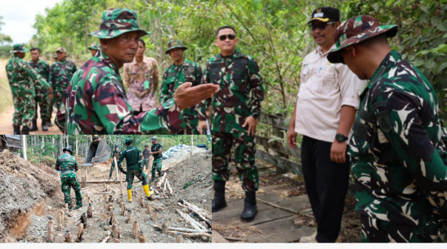 TMMD ke-130 Sasar Jalan 1 Kilometer dan Dua Jembatan Penghubung Dua Desa