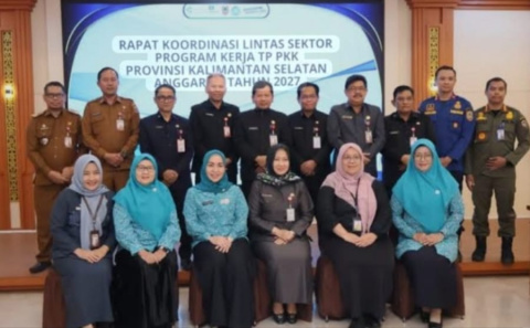 Hindari Program Tumpang Tindih, TP PKK Kalsel Minta SKPD Petakan Sasaran 2027