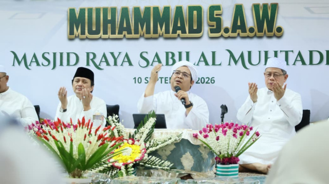 Maulid di Sabilal Muhtadin, Jamaah Diajak Jaga Cinta Rasul hingga Setelah Rabiul Awal