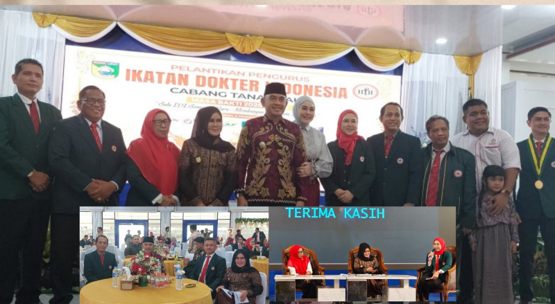 Jadi Narsum Talkshow Pascapelantikan Pengurus IDI Tala, Hj Endang Tegaskan DPRD Kawal Kebijakan Kesehatan
