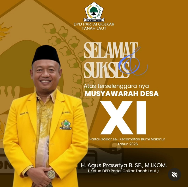 Golkar Tala Mulai Musdes XI, Konsolidasi Organisasi Digelar Bertahap