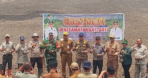 Lahan CSR Didorong Jadi Sawah Produktif, Tanah Laut Percepat Tanam Padi