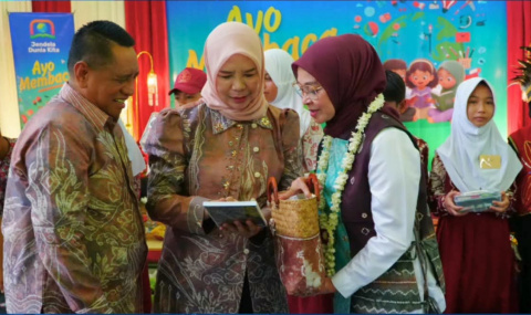 200 Siswa Batakan dan Tanjung Dewa Diajak Gemar Membaca, Warga Harap Tak Berhenti pada Kegiatan Seremonial