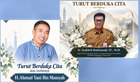 Duka Menyelimuti Tanah Laut, Dua Tokoh Daerah Berpulang dalam Sehari