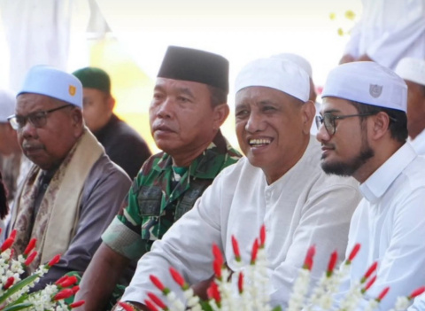 Wabup H Uli Hadiri Istighosah Sungai Jelai, Doa Menjadi Pengikat Persaudaraan Warga