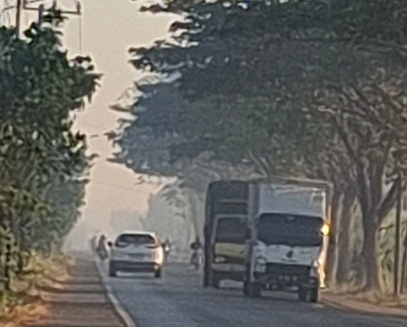 Karhutla Bondong Gunung Raja Padam, Asap Mulai Menipis di Jalur Pelaihari–Banjarmasin